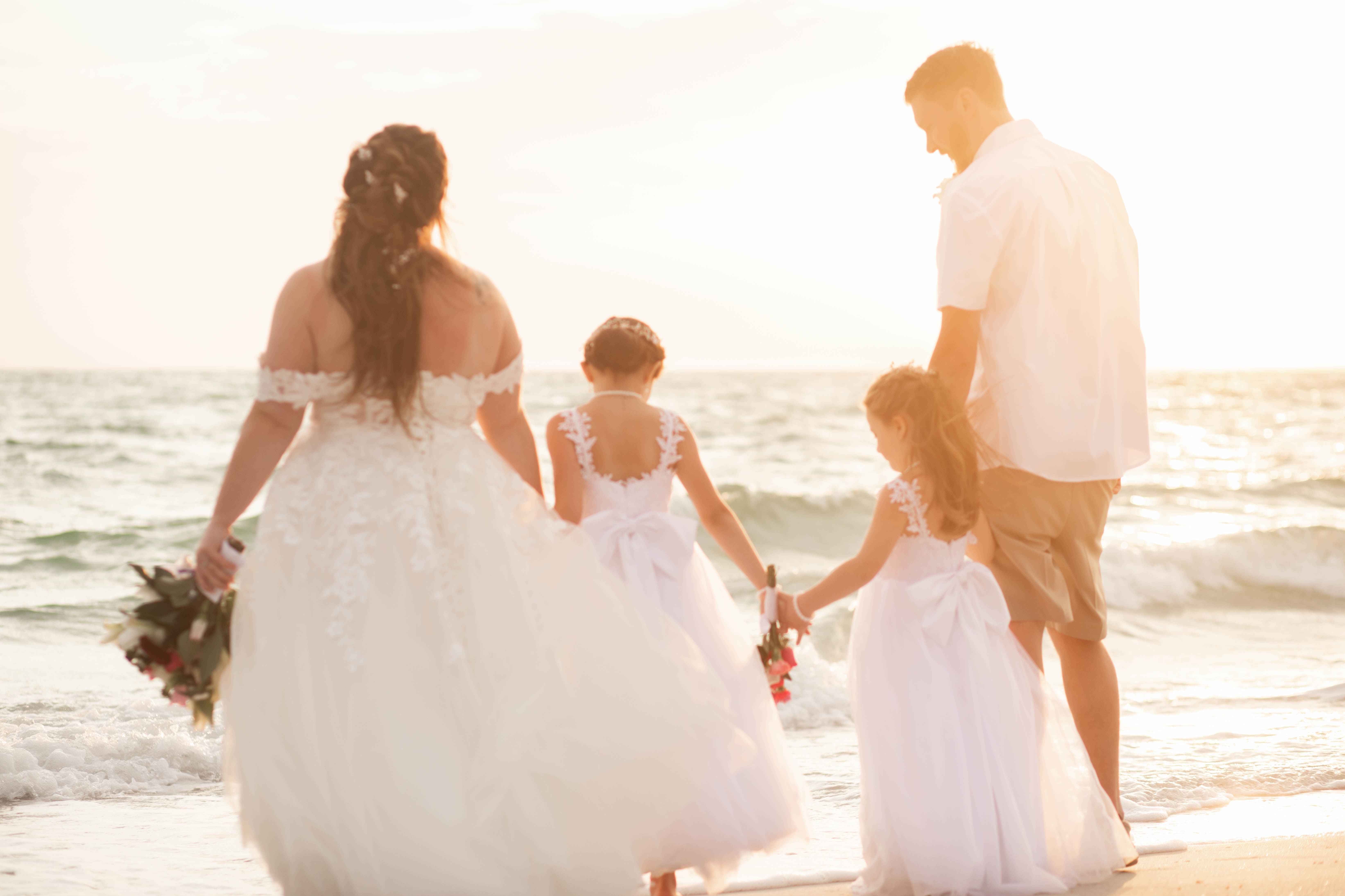 An Intimate Florida Sunset Beach Wedding
